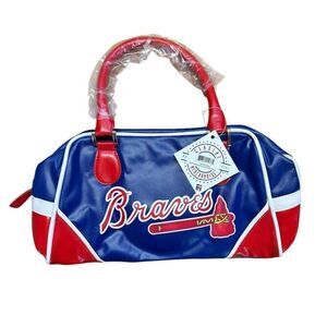 Atlanta‎ Braves MLB Tote Bag Blue Baseball Fan Gear
